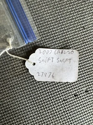 04-07 HONDA CRF250R CRF 250R CRF250X OEM PALANCA DE CAMBIOS EJE DE CAMBIO HUSILLO BUENO Foto 1 de 2