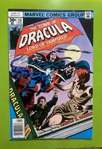 Tomb of Dracula #56 May 1976 Marvel Comics Blade the Vampire Hunter Newsstand - Picture 1 of 20