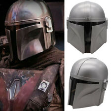 Star Wars The Mandalorian Mask Prop Cosplay Mask Replica Helmet Latex Halloween