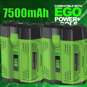 56V 7.5Ah 10.0Ah Lithium-Ion EGO Power+Tools Battery Compatible with All Power - Picture 1 of 19