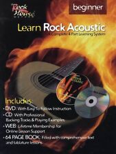 Learn Rock Acoustic Beginner Book/CD/Dvd