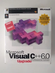 Microsoft Visual C++ 6.0 Professional Edition Upgrade Vintage - Picture 1 of 2
