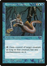 Rootwater Matriarch Tempest HEAVILY PLD Blue Rare MAGIC GATHERING CARD ABUGames
