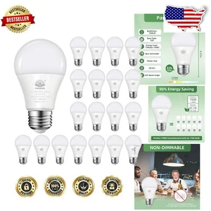 Super Bright 15W Warm White LED Bulbs - 100W Equivalent E26 Base, ETL Listed - Picture 1 of 9
