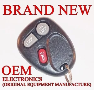 Original SILVERADO SIERRA KEYLESS REMOTE ALARM KEY FOB 15732803 FCC ID:KOBUT1BT - Picture 1 of 6