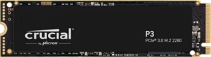 Crucial P3 500 GB internal SSD M.2 2280 PCIe 3.0 NVMe CT500P3SSD8 - Afbeelding 1 van 1