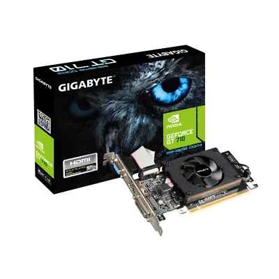 GIGABYTE GeForce GT 710 2GB DDR3 PCI Express 2.0 Low Profile Video Card - Image 1 of 4