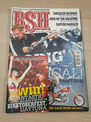 Back Street Heroes Issue 239 March 2004 International Custom Motorcycle Magazine - Image 1 of 4