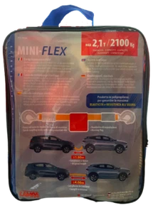 CORDA CAVO CINGHIA DA TRAINO PER AUTO ESTENSIBILE OMOLOGATA SOS ULTRA RESISTENTE - Foto 1 di 2