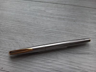 Stylo plume Waterman CF C/F Flighter acier brossé Steel brush FP - Photo 1/3