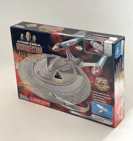 STAR TREK Insurrection U.S.S. ENTERPRISE NCC-1701-E  MIB 1998 Playmates Cover