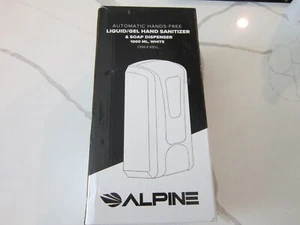 Automatic Hands-Free Gel Sanitizer Dispenser, White - Picture 1 of 2