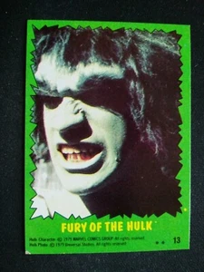 1979 Topps Incredible Hulk Card # 13 Fury of the Hulk (EX) - Picture 1 of 3