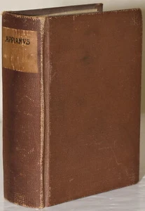 APPIANVS ALEXANDRINVS DE BELLIS CIVILIBVS ROMA NORVM | CVM LIBRO #283575 - Imagen 1 de 3