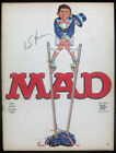 Mad Magazine # 103 - June 1966 - Alfred E Neuman Stilts Cover Art Norman Mingo