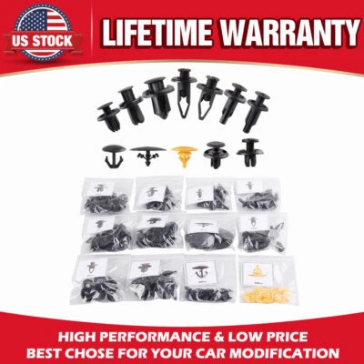 KIT SURTIDO DE 121 PIEZAS PARA GUARDABARROS CAPÓ PARACHOQUES MOLDURA CLIP CUERPO RETENEDOR PARA HONDA  Foto 1 de 4