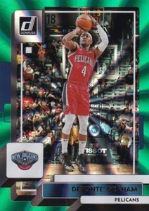 🏀 22-23 PANINI DONRUSS GREEN LAZER - DEVONTE' GRAHAM #166 NEW ORLEANS PELICANS - Picture 1 of 1