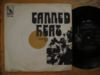 CANNED HEAT Future Blues / Skat 45 7" single 1970 Sweden VG+ - Image 1 of 2