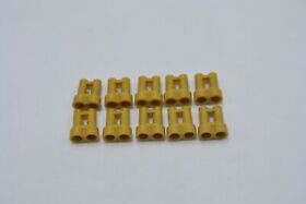 LEGO 10 X Telescope Gold Pearl Gold Minifigure Utensil Binocular Town 30162
