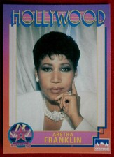 ARETHA FRANKLIN - 1991 Starline Hollywood Walk of Fame--Vintage Singer Card #125