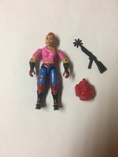 1986 Hasbro GI Joe Zarana Figure 100% Complete W/ Accessories
