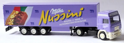 Volvo F12 Globetrotter Trattore Case Milka Nussini 1:87 Albedo - Immagine 1 di 4