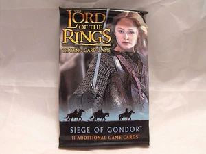 LORD OF THE RINGS TCG SIEGE OF GONDOR SEALED BOOSTER PACK OF 11 CARDS - Picture 1 of 1
