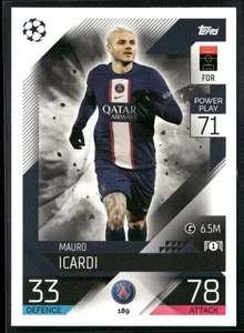 2022 BASE SET MAURO ICARDI PARIS SAINT GERMAIN #189 - Picture 1 of 2