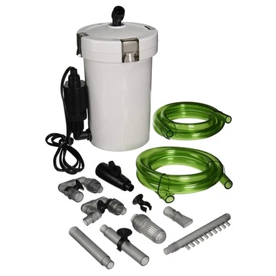 Tech'n'Toy HW-603B 106 GPH 3-Stage External Canister Filter, 12 Piece Set - Image 1 of 4