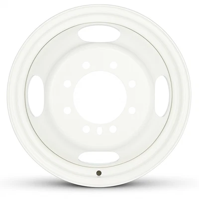 Rueda genuina OEM para Ford E-450 2007-2025 DRW 16 pulgadas llanta de acero blanco Foto 1 de 4