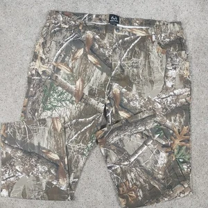Realtree Edge Pants 2xl 46 stretch waist wide leg camo hunting scent cover - Picture 1 of 5