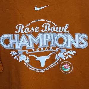Texas Longhorns Rose Bowl National Champions 2005 T-Shirt Vintage Y2K Größe 2XL - Bild 1 von 7