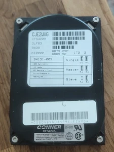 Acorn Risc 420MB Conner CFS420A Hard Drive RISC PC systems - Photo 1/4
