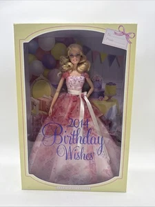 Muñeca Barbie Deseos de Cumpleaños 2014 Coleccionista Mattel "Nueva" NRFB #BCP64 - Imagen 1 de 7