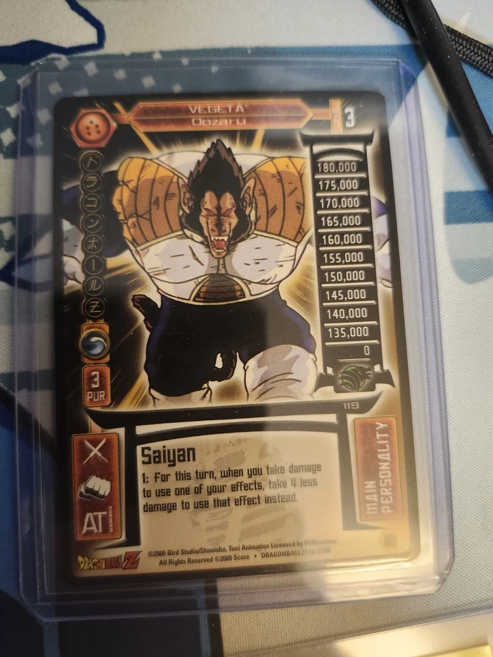 Vegeta Oozaru Rare Dbz Tcg Ccg Re Z Rez Dragonball - Image 1 of 1