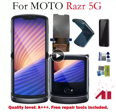 For Motorola Moto RAZR 5G XT2071 LCD Display Touch Screen Digitizer Replacement - Image 1 of 3