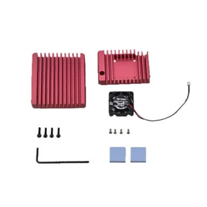 Metal Protective Case with Radiator Cooling Fan For NanoPi R2S Mini Router - Picture 1 of 10