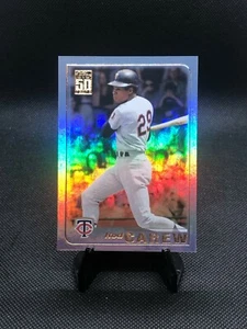 2021 Topps Archives | Rod Carew #219 Silver Parallel /150 | Twins Angels - Picture 1 of 3