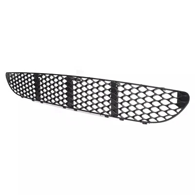 For 03-06 Mercedes Benz W211 E320 E350 E500 Front Bumper Center Mesh Grill Cover Foto 1 de 4