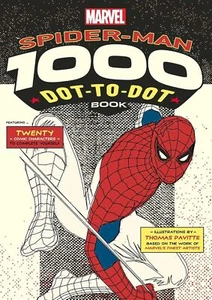 marvel spider-man 1000 dot-to-dot book, illustrations by Thoms pavtte - Picture 1 of 1