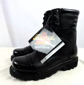 Botas tácticas de salto Thorogood Gen-Flex2 cremallera lateral 8" para hombre 8 EE. UU./Mujer 10 EE. UU. - Imagen 1 de 15