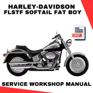 2007 Harley-Davidson FLSTF Softail Fat Boy Workshop Service Manual | PDF File - Picture 1 of 14