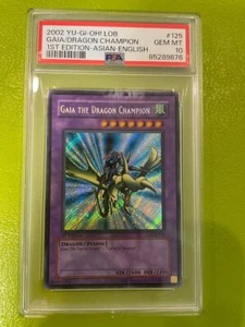 PSA 10 Yu-Gi-Oh Gaia the Dragon Champion - Picture 1 of 2