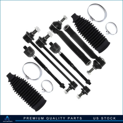 For 2013-2019 Nissan Sentra 8x Front Rack and Pinion Bellow Tie Rod Sway Bar End - Image 1 of 4