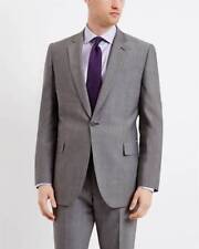 JAEGER Grey SHARKSKIN Classic Fit Suit UK36 US36 EU46 C36 x W30 BRAND NEW + TAG