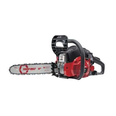 Lightweight 14" 42cc 2 Cycle Antivibration Gas Chainsaw Tree Branch Cutting  - Image 1 of 4