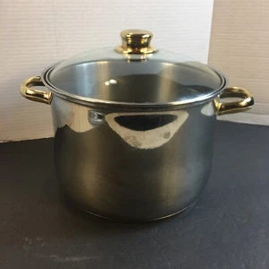 Cuisine Cookware Command Performance 8 qt. Stockpot 3 Ply 18/10 Stainless Steel - Picture 1 of 11