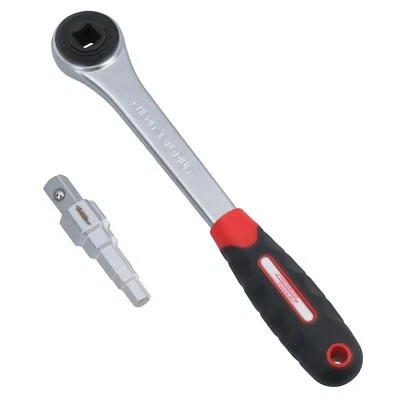Radiator Stepped Spud wrench + Ratchet 10 – 21mm Valves Lugs Nipples Tank - Image 1 of 4