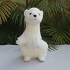 cute plush white ferret toy high quality Angus ferret doll gift about 25cm