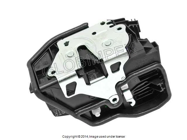 Mecanismo de trava de porta BMW (2002-2011) dianteiro direito GENUÍNO + garantia - Imagem 1 de 1